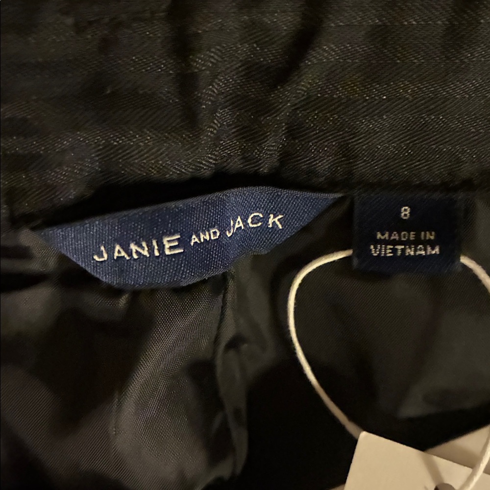 NWT- Janie and Jack Herringbone Suit Set - Picture 8 of 9